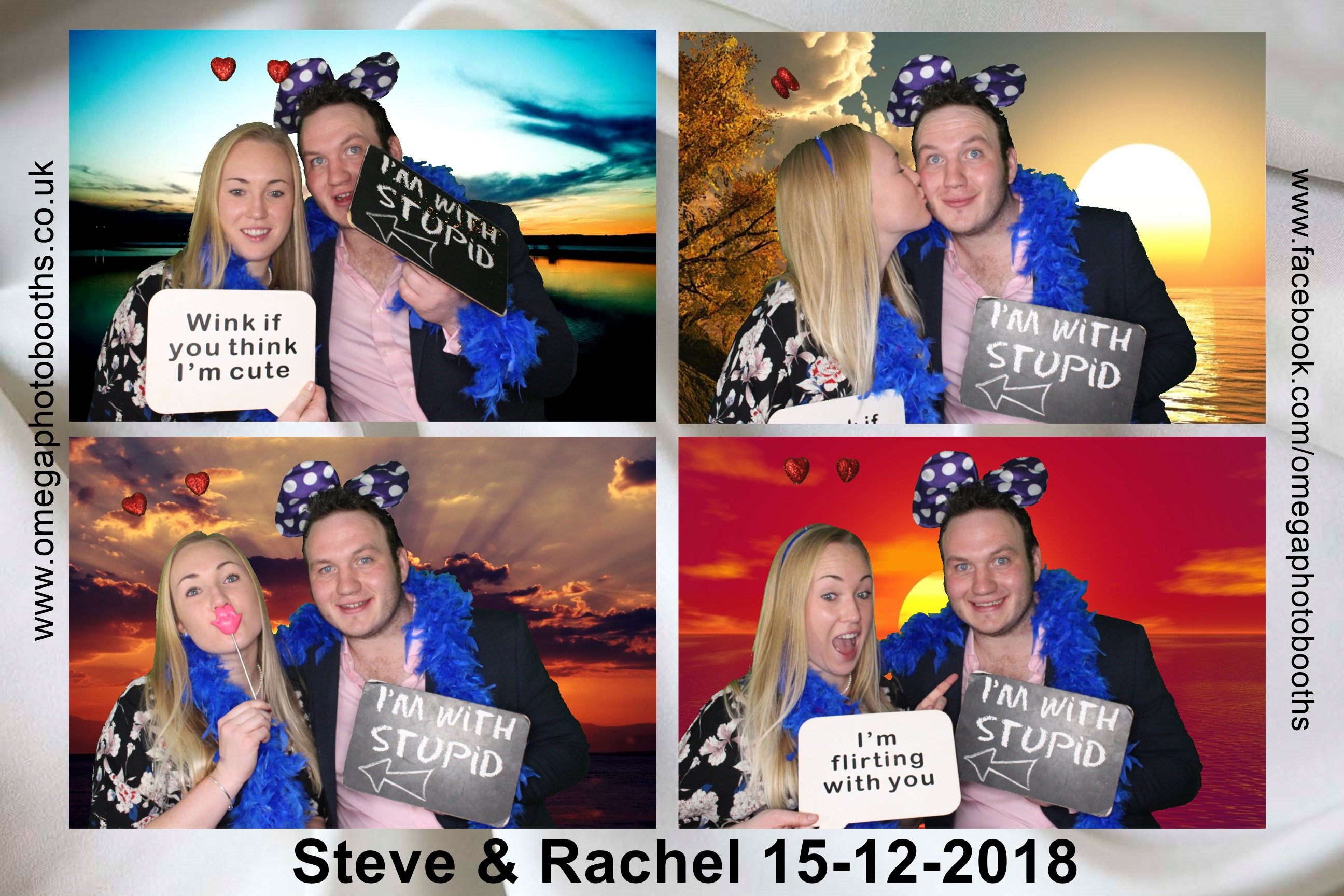 Steve and Rachel's Wedding | View more photos from the event at gallery.omegaphotobooths.co.uk/u/Omega-Photobooths/Steve-and-Rachels-Wedding